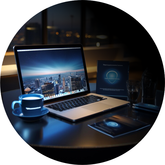 Laptop workspace